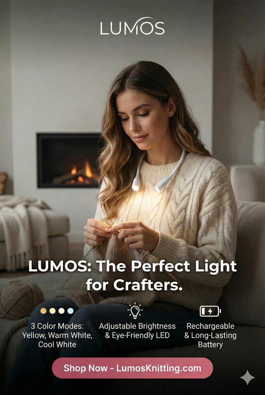 Lumos Knitting Light